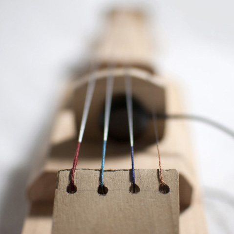 Projects image: A homemade violin